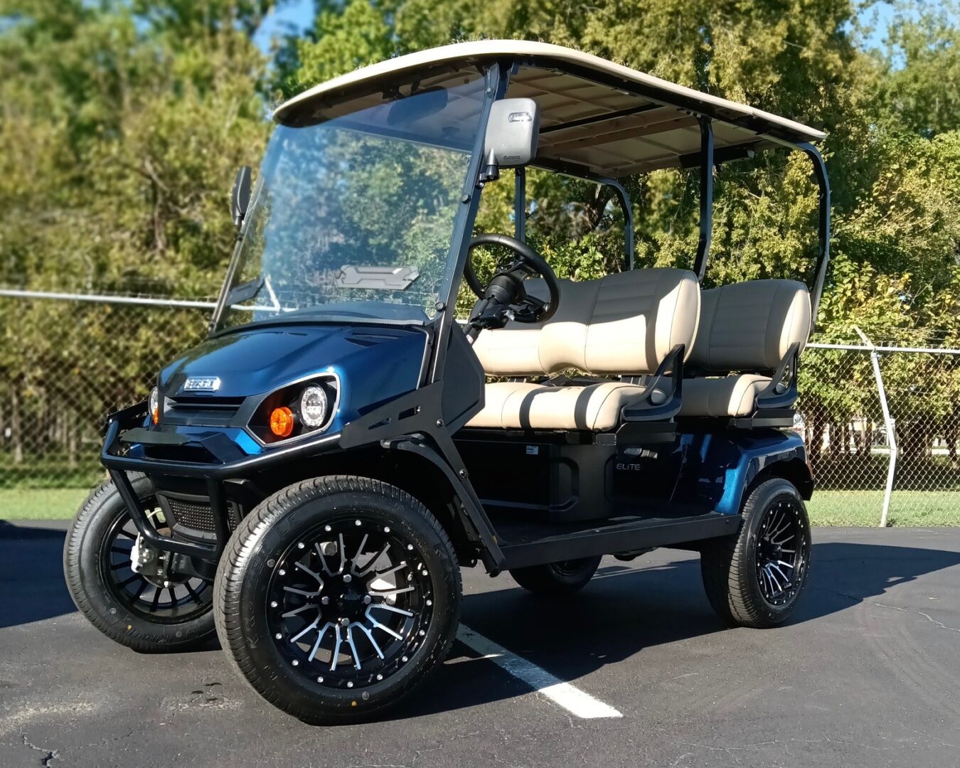 2024 Patriot Blue EZGO LIBERTY ELITE LSV Golf Cars of Houston